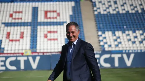 Holan agradeció a los Cruzados por el cariño de siempre.