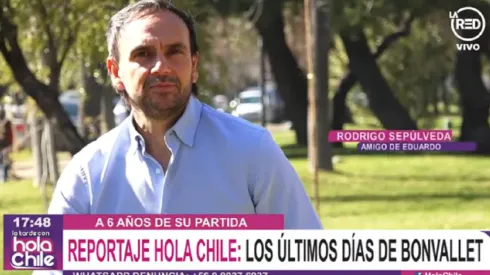 Rodrigo Sepúlveda revela su reacción al enterarse de la muerte de Bonvallet