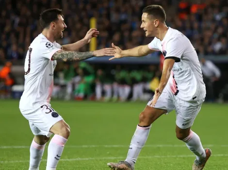 Ander Herrera le hace todos los queques a Messi