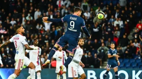 Mauro Icardi salva las papas en el PSG de Lionel Messi