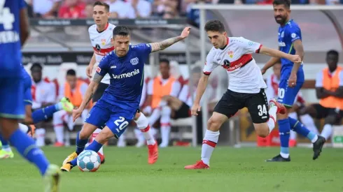 Victoria de Charles Aránguiz y el Bayer en la Bundesliga.