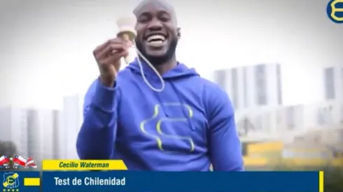 Desde el equipo de comunicaciones de Everton hacen participar de un divertido test al panameño Cecilio Waterman por las Fiestas Patrias