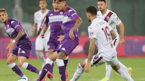 Erick Pulgar ha sido titular en tres de los cinco partidos de la Fiorentina.