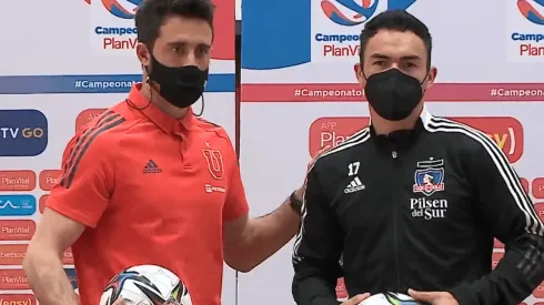 De Paul y Suazo compartieron poco previo al Superclásico entre Colo Colo y la U