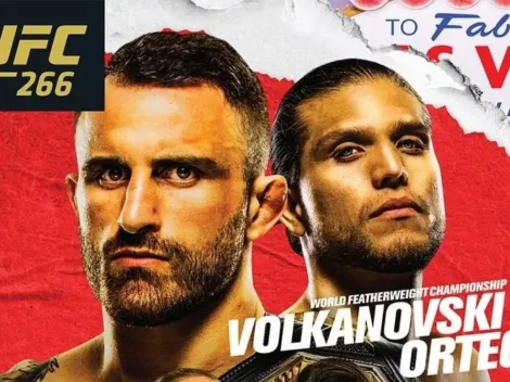 ¿Cuándo comienza y dónde ver UFC 266: Volkanovsky vs Ortega?