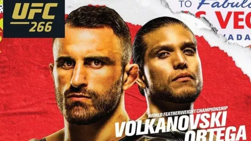 Volkanovsky y Ortega animan el evento central de UFC 266.