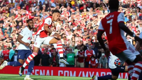 Aubameyang marcó el segundo del Arsenal