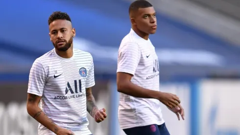 Mbappé se enojó con Neymar en el partido ante Montpellier