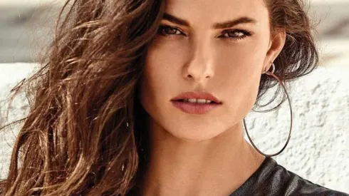 Dayane Mello en uno de sus trabajos como modelo.