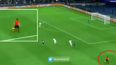 El asistente se olvidó de seguir la línea en el gol de Messi