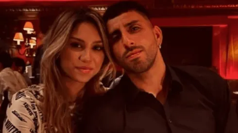 El seleccionado nacional dedicó tierno mensaje a su pareja.