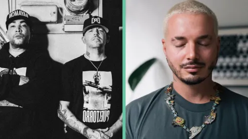 Don Omar y Residente, junto a J Balvin.