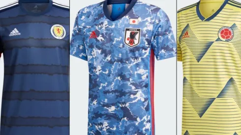 Camisetas adidas en el mundo