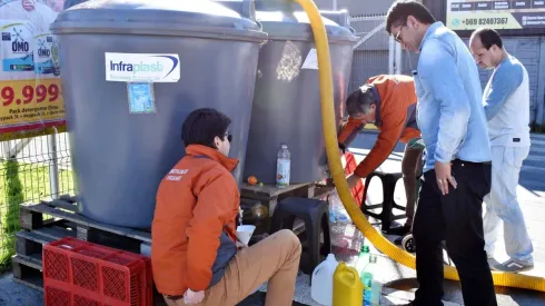 Habrán puntos de abastecimiento en cada comuna afectada.