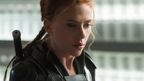 Scarlett Johansson en Black Widow.