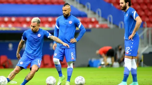 Eduardo Vargas, Arturo Vidal y Ben Brereton se conocieron en la Copa América de Brasil. Ahora el King sólo cuenta con el delantero de origen inglés para las Eliminatorias Qatar 2022