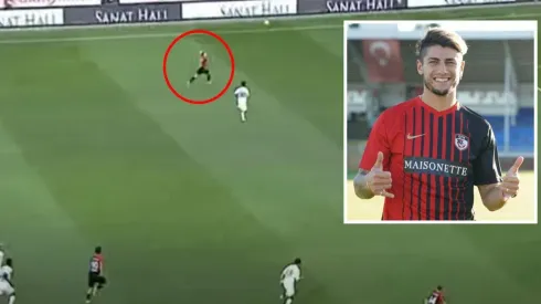 Sagal fue titular en el Gaziantep