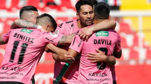 Mago Jiménez puso el 1-1 parcial de Palestino contra Colo Colo.
