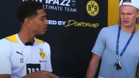 Haaland no estaba contento con su valoración en FIFA 22