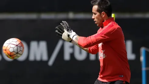 Los verdiblancos le desearon éxito al portero en la antesala de la triple fecha de Eliminatorias.