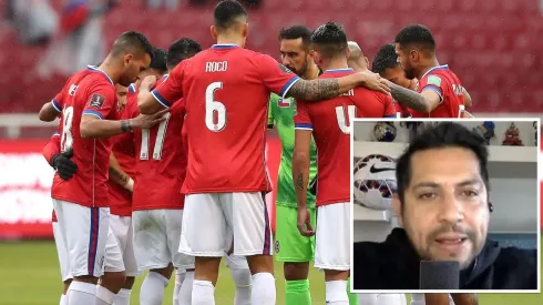 Rodrigo Herrera arengó a los jugadores de la selección chilena