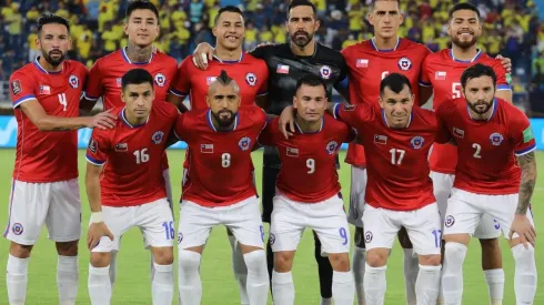 La formación de Chile en el duelo pasado ante Colombia. Marcelino Núñez es la sorpresa hoy contra Perú.