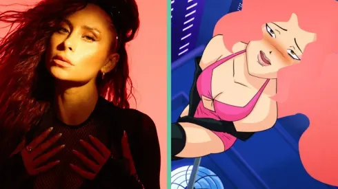 Cami Gallardo y un pasaje del video para Perreo pa' las nenas.