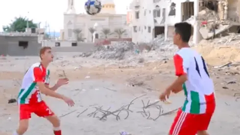 Palestino ratificó su compromiso con Palestina y abrirá su escuela de fútbol en Gaza