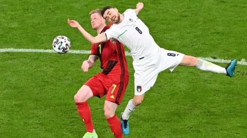 Italia y Bélgica se enfrentaron en la última Eurocopa, con triunfo para la Azzurra.