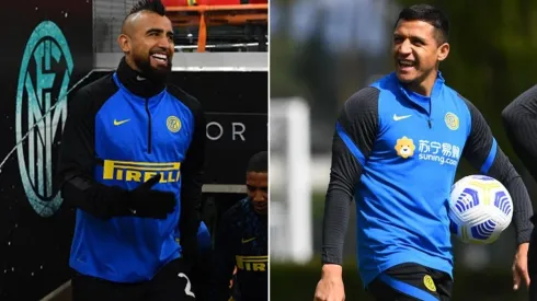 Inter quiere contar con Alexis y Vidal para el duelo del sábado ante la Lazio.