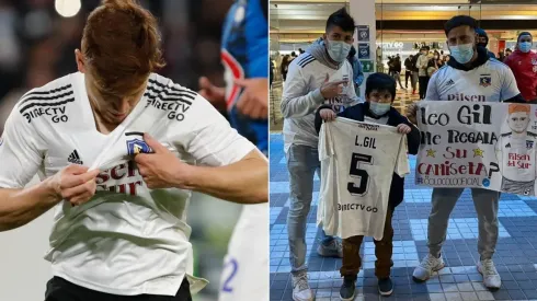 Leonardo Gil le dio la 5 goleadora de Colo Colo al pequeño Lucas.