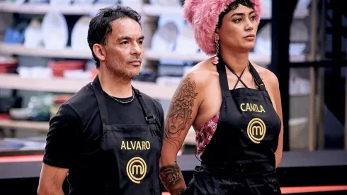 Álvaro López y Camila Recabarren llegaron a la última instancia con la prueba de eliminación en Masterchef Celebrity.