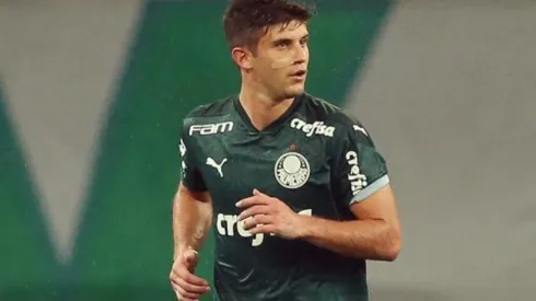 Kuscevic se lesionó en el partido de Palmeiras ante Bahia.