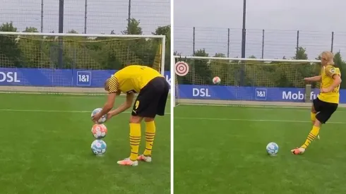 Haaland demostró por qué es una de las grandes estrellas del fútbol mundial