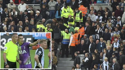 Un hincha sufrió por problemas de salud y el partido debió detenerse