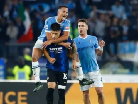 Polémico abrazo termina con tarjeta roja y llanto en Italia