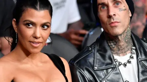 Kourtney Kardashian y Travis Barker.