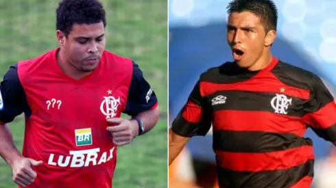 Gonzalo Fierro alcanzó a compartir con Ronaldo en Flamengo, mientras el Fenómeno se recuperaba de una lesión junto al equipo médico.