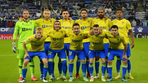 Tomás Alrcón fue titular en la derrota de Cádiz ante Espanyol.