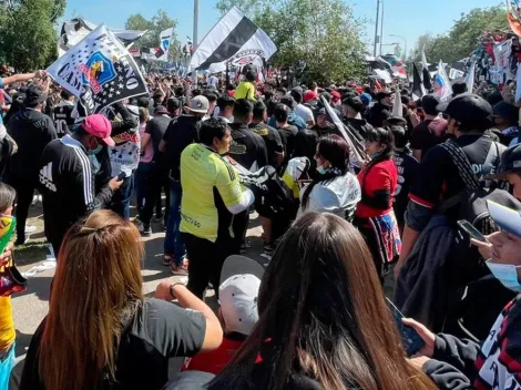 Clásico contra la UC: más de 2 mil hinchas en el arengazo de Colo Colo