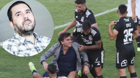 Cristian Arcos adivino: predijo que Colo Colo lo ganaba poco antes del gol de Parraguez.