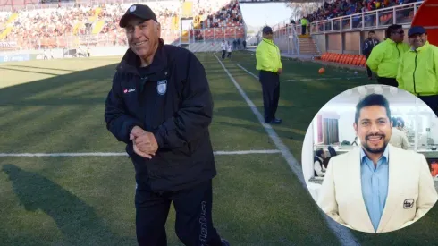 Nelson Acosta recibe todo el cariño de la familia del fútbol chileno.