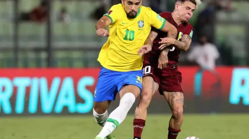 Yeferson Soteldo había comenzado la triple fecha dando asistencia contra Brasil.