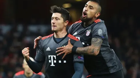 Robert Lewandowski convirtió casi cien goles en el Bayern Múnich jugando al lado de Arturo Vidal, de quien se llevó un gran recuerdo