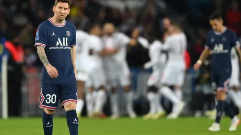 Lionel Messi llegaba con molestias físicas en el partido ante el Lille.
