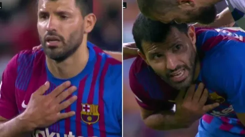 El trasandino debió ser trasladado en ambulancia desde el Camp Nou.