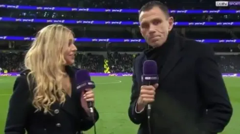 El ex DT de la UC se lució comentando el triunfo de Manchester United.