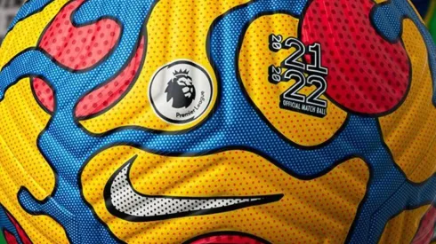 El nuevo balón de la Premier League para el invierno y la nieve.