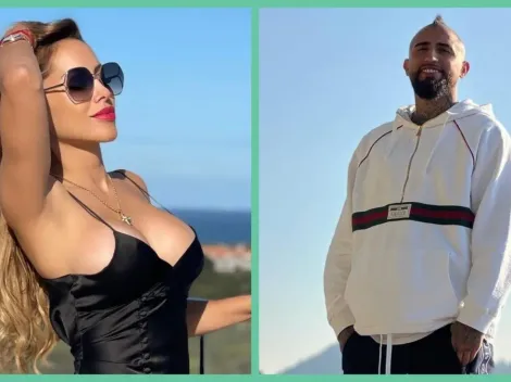 ¿Marité Matus festeja triunfo de Arturo Vidal?