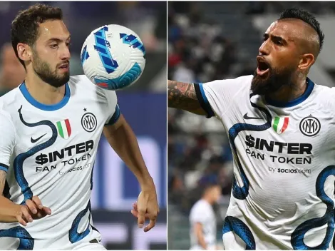 Piden que Calhanoglu haga "la gran Vidal" en el Inter